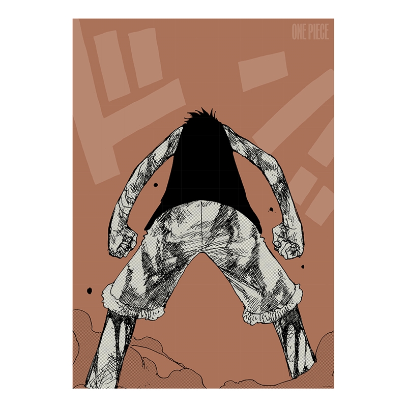 [Pre-order] [Made-to-order] JUMP Store Limited "ONE PIECE" B1 POSTER -aqua vitae- Monkey D. Luffy